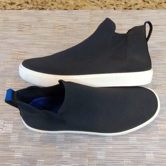 Rothy's Shoes - Rothy's The Chelsea Black Slipon Boots Size 10